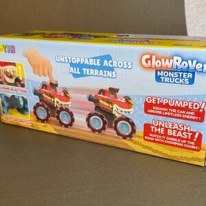 New Glow Rover Monster Trucks JOYIN Light Up Press & Go Kids Toy (1331)